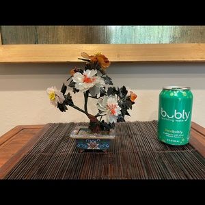 Jade Tree beautiful cloisonné pot